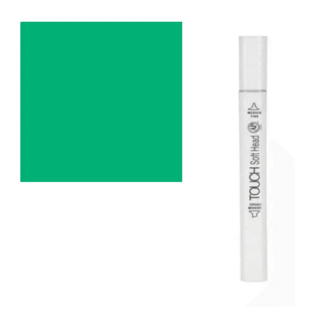 GifMor Colour Alcohol Art Markers | Dual Tip - Broad & Fine | Green Shades - Mint Green - Calligraphy Pen