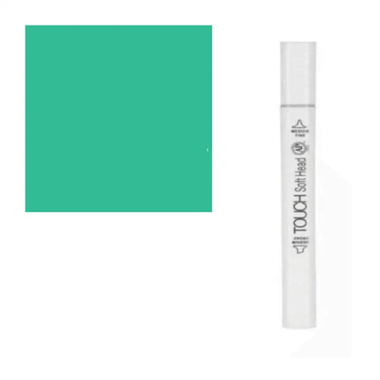 GifMor Colour Alcohol Art Markers | Dual Tip - Broad & Fine | Green Shades - Mint Green Light - Calligraphy Pen