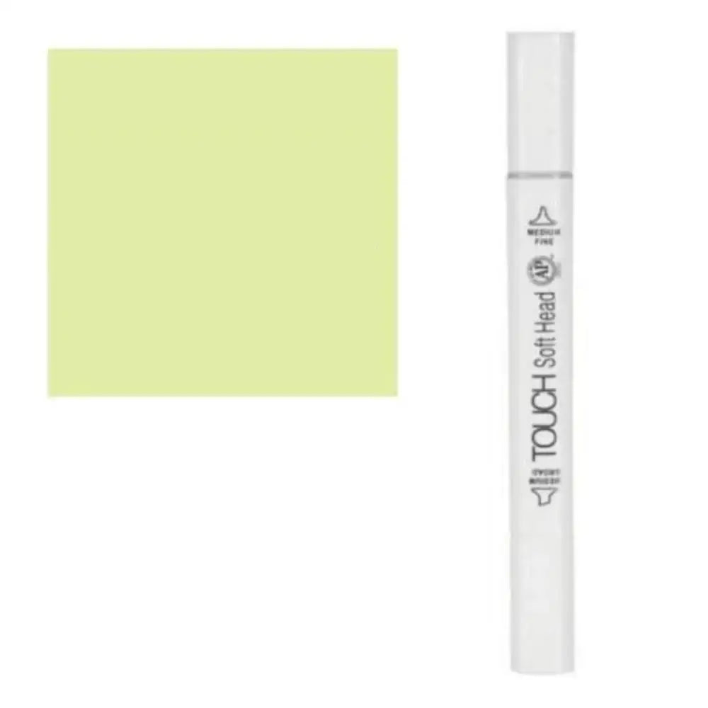 GifMor Colour Alcohol Art Markers | Dual Tip - Broad & Fine | Green Shades - Spring Dim Green - Calligraphy Pen