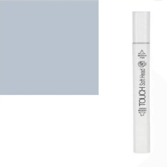 GifMor Colour Alcohol Art Markers | Dual Tip - Broad & Fine | Grey Shades - BG3 Blue Grey - Calligraphy Pen