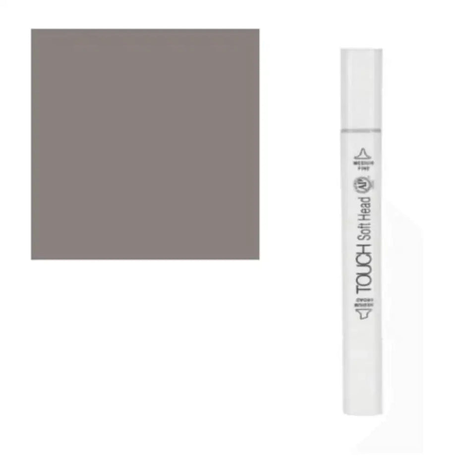 GifMor Colour Alcohol Art Markers | Dual Tip - Broad & Fine | Grey Shades - WG5 Warm Grey - Calligraphy Pen