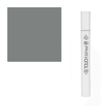 GifMor Colour Alcohol Art Markers | Dual Tip - Broad & Fine | Grey Shades - GG5 Green Grey - Calligraphy Pen