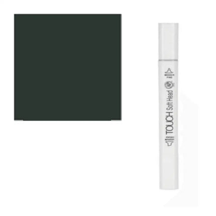 GifMor Colour Alcohol Art Markers | Dual Tip - Broad & Fine | Grey Shades - GG9 Green Grey - Calligraphy Pen