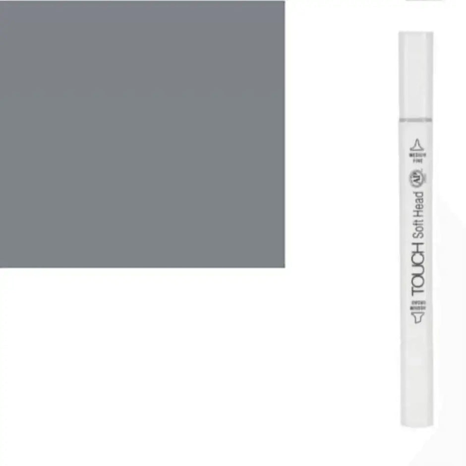 GifMor Colour Alcohol Art Markers | Dual Tip - Broad & Fine | Grey Shades - CG6 Cool Grey - Calligraphy Pen