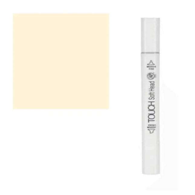 GifMor Colour Alcohol Art Markers | Dual Tip - Broad & Fine | White Shades - Pearl White - Calligraphy Pen