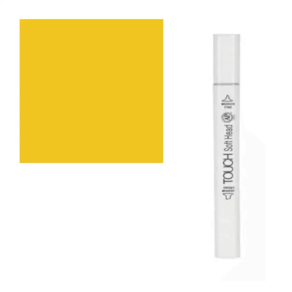 GifMor Colour Alcohol Art Markers | Dual Tip - Broad & Fine | Yellow Shades - Deep Yellow - Calligraphy Pen