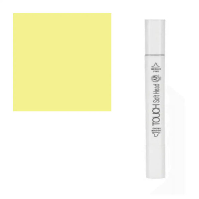 GifMor Colour Alcohol Art Markers | Dual Tip - Broad & Fine | Yellow Shades - Anise - Calligraphy Pen