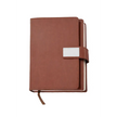 GifMor Premium 9033 Tan - A5 Diary Keychain Card Holder and Pen Gift Set - Gift Set