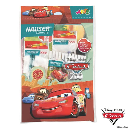 Hauser Artz Cars 200 Kit | Stationery Kit of 14 Items - Art Kits