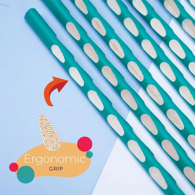 Hauser Artz One Super Dark Pencil | Includes Eraser and Sharpener - 50 - Pencils