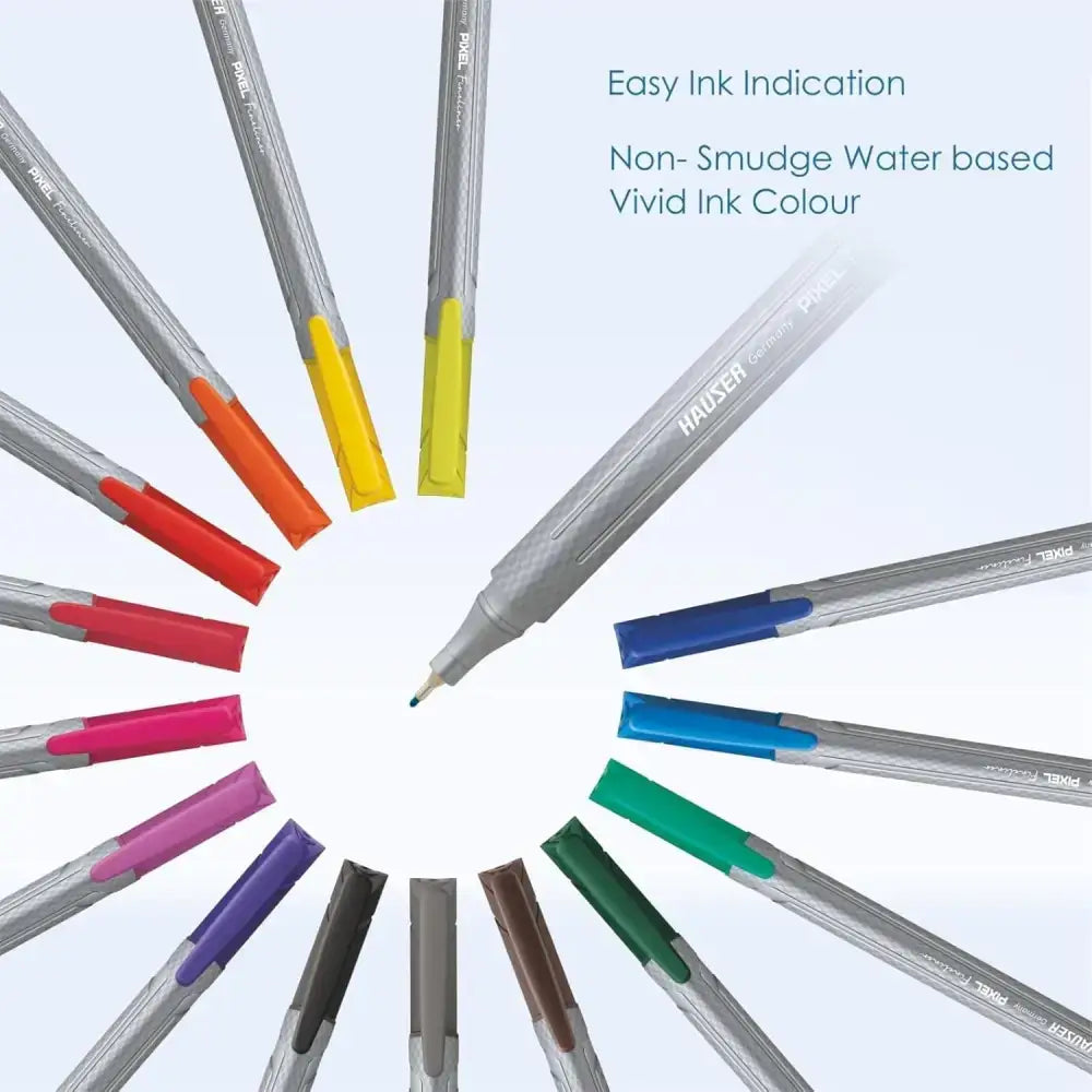 Hauser Artz Pixel Fineliner 15 Shades - Fineliners