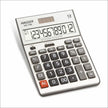 Hauser HC-750 12 Digits Desktop Calculator with 12-digit display and dual power system.