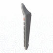 Side view of the Hauser HC-837MT 12 Digits Desktop Calculator showcasing its sleek design and keypad.