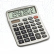 Hauser HC-837MT 12 Digits Desktop Calculator with large display and soft-touch keypad