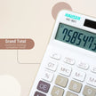 Hauser HC-901 12 Digits Desktop Calculator showing grand total feature for cumulative calculations.
