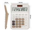 Hauser HC-901 12 Digits Desktop Calculator showing 12-digit display and buttons, designed for precision calculations.