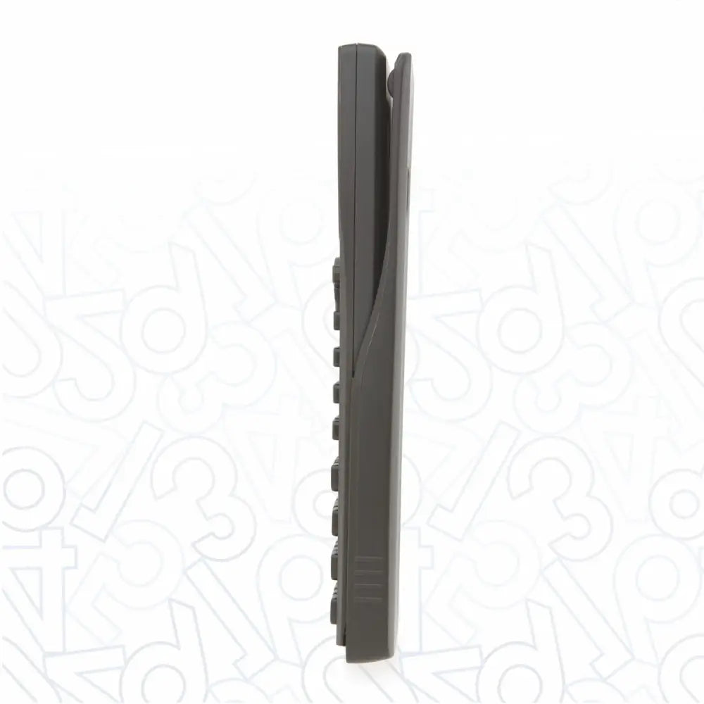 Hauser HC-991MS Scientific Calculator | 401 Functions and 2 Line Display side profile showing keys and ergonomic design.