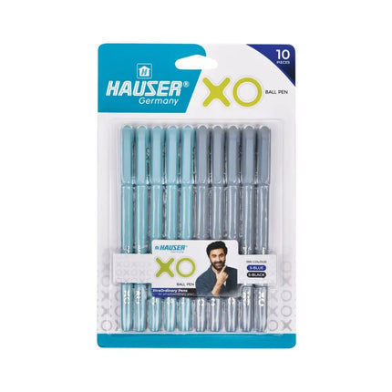 Hauser XO Ball Pen | Ink Colour - Blue Black and Red - 10 / Multicolor - Ball Pens