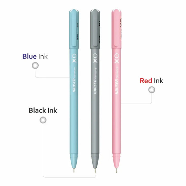 Hauser XO Ball Pen | Ink Colour - Blue Black and Red - Ball Pens