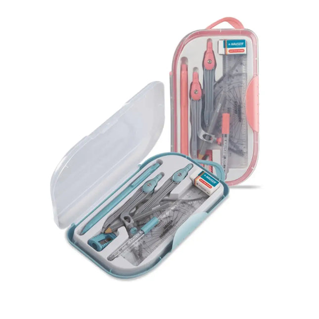 Hauser XO Mathematical Drawing Instruments Box - Geometry Box