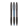 Unomax i-ball 2X RT Ball Pen | Ink Colour - Blue, Black and Red displayed in a group of three.