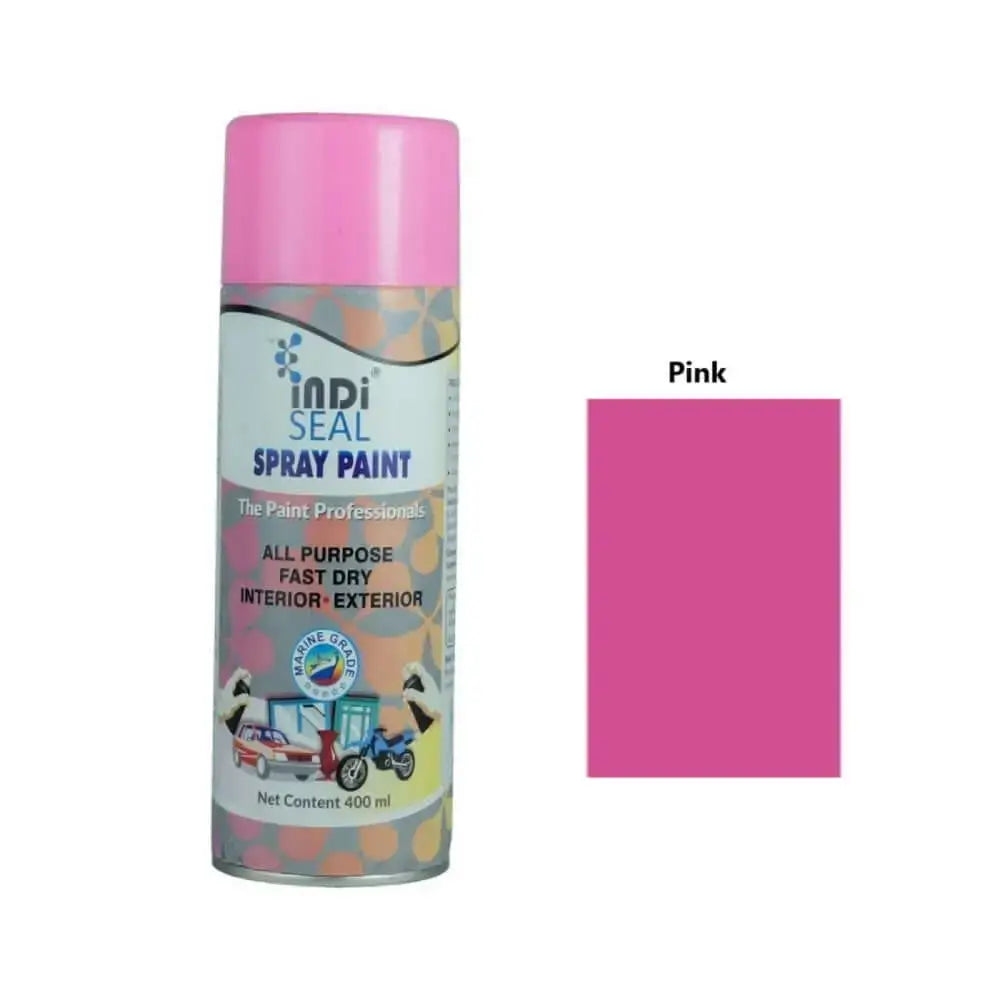 INDISEAL All Purpose Fast Dry Interior & Exterior Spray Paint | DIY Quick Drying Spray Paint for Metal Wood &