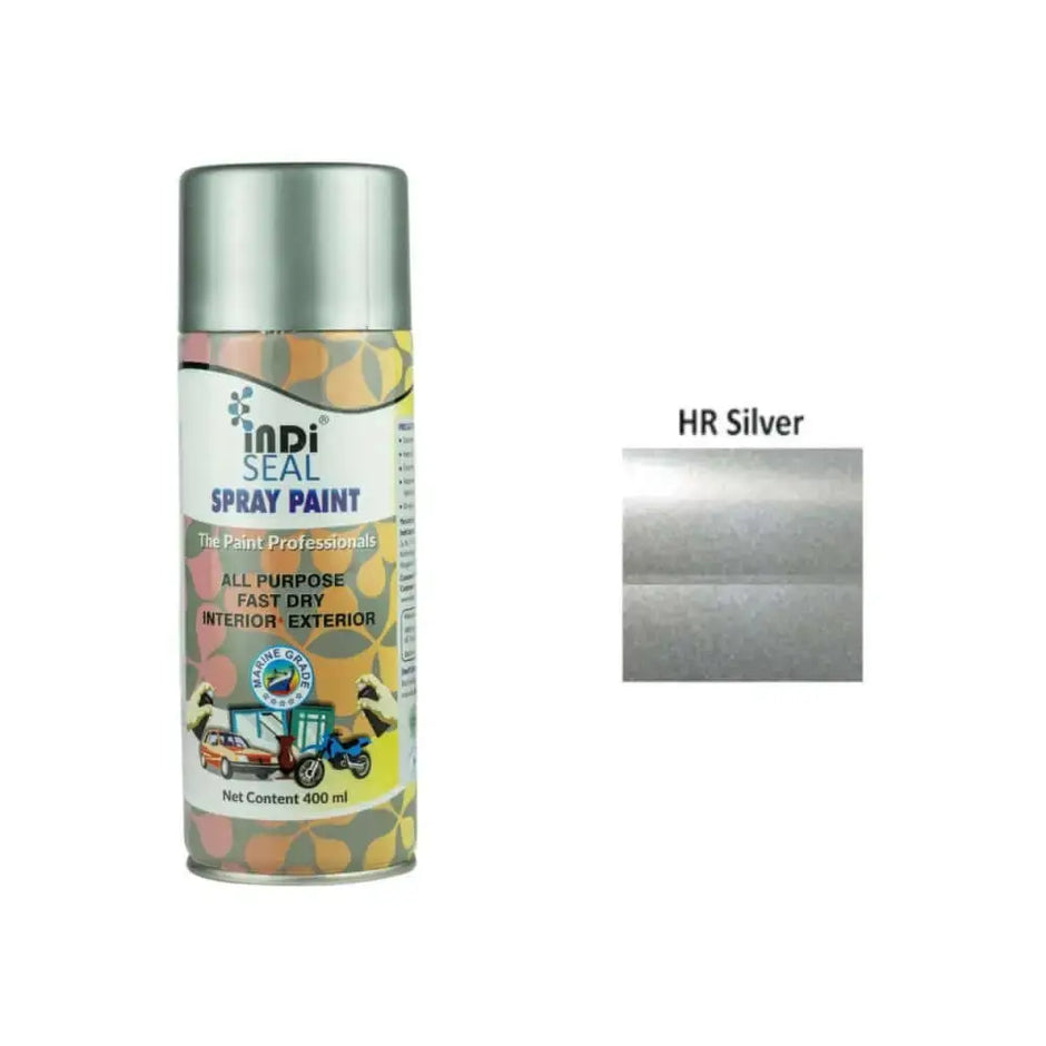 INDISEAL All Purpose Fast Dry Interior & Exterior Spray Paint | DIY Quick Drying Spray Paint for Metal Wood &