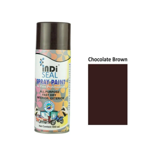 INDISEAL All Purpose Fast Dry Interior & Exterior Spray Paint | DIY Quick Drying Spray Paint for Metal Wood &