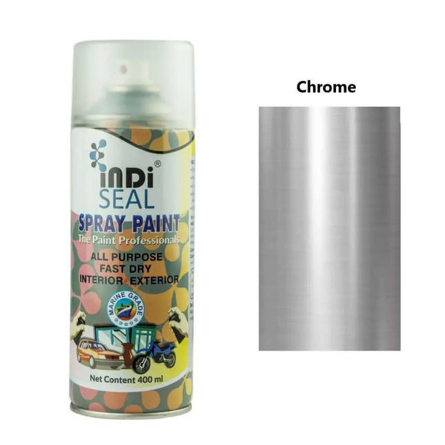 INDISEAL All Purpose Fast Dry Interior & Exterior Spray Paint | DIY Quick Drying Spray Paint for Metal Wood &