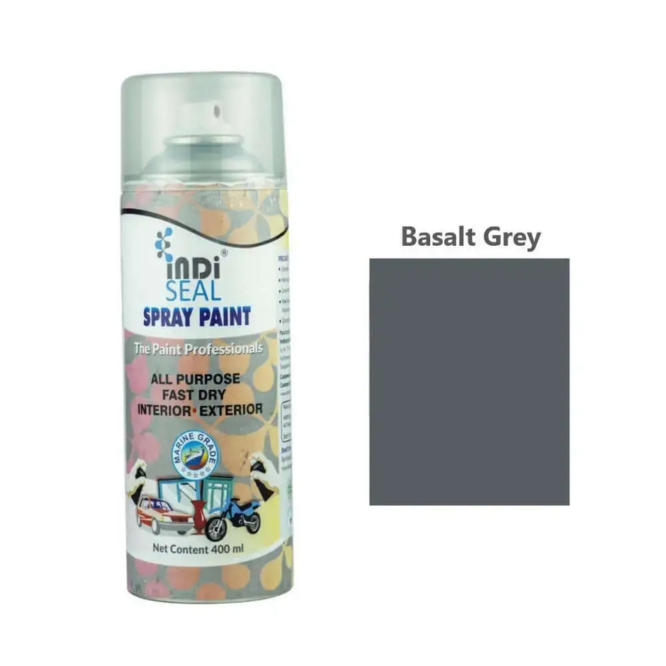 INDISEAL All Purpose Fast Dry Interior & Exterior Spray Paint | DIY Quick Drying Spray Paint for Metal Wood &