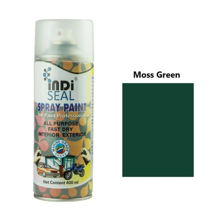 INDISEAL All Purpose Fast Dry Interior & Exterior Spray Paint | DIY Quick Drying Spray Paint for Metal Wood &