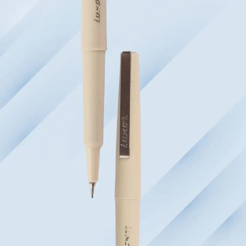 Luxor Graphic 05 Plus Fineliners | Assorted Colour Set of 10 Pens - Fineliners