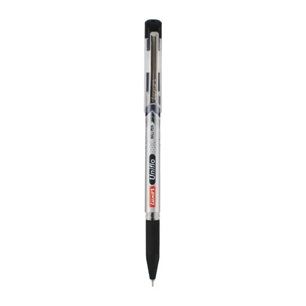Luxor Uniflo Ball Pen | Ink Colour - Blue Black and Red - Black - Ball Pens
