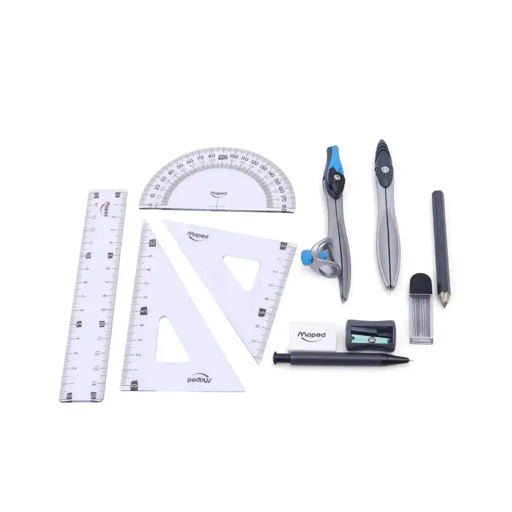 Maped Study Stop Mathematical Instruments Box - Geometry Box