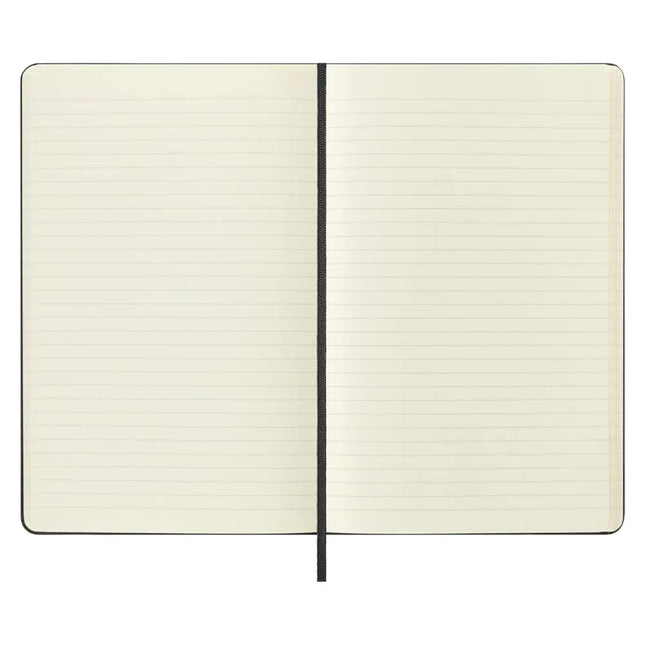 Moleskine Classic Hard Cover Ruled Notebook | Size - 5’’x8.25’’ | Colour - Black - Notebooks