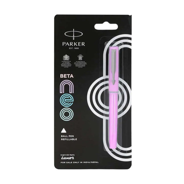 Parker Beta Neo Ball Pen | Ink Colour - Blue - Light Purple - Ball Pens