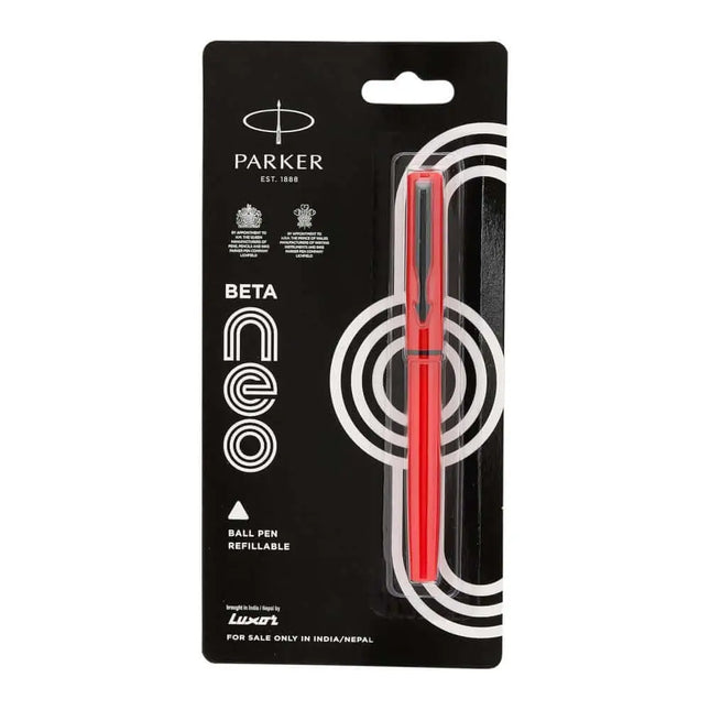 Parker Beta Neo Ball Pen | Ink Colour - Blue - Red - Ball Pens