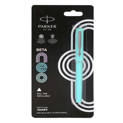 Parker Beta Neo Ball Pen | Ink Colour - Blue - Sea Green - Ball Pens