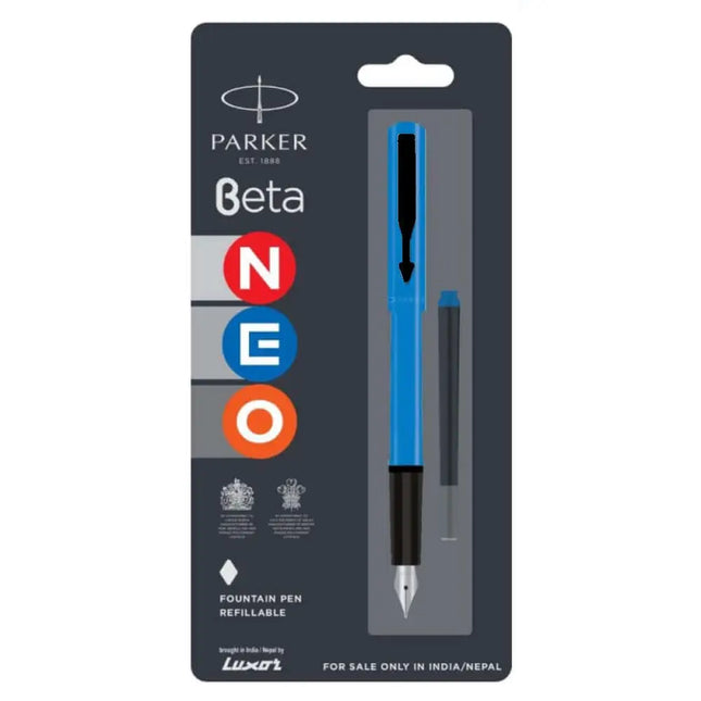Parker Beta Neo Fountain Pen with Quink Cartridge - Fountain Pen