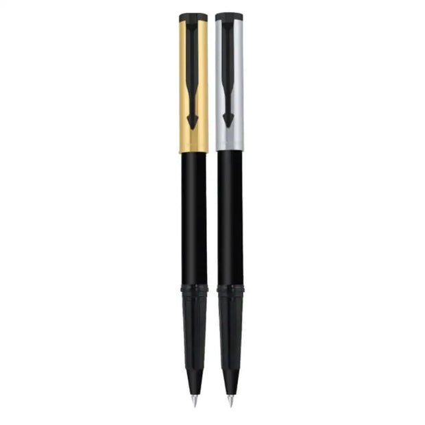 Parker Beta Premium Roller Ball Pen | Coated Clip | Ink Colour - Blue - Roller Ball Pens