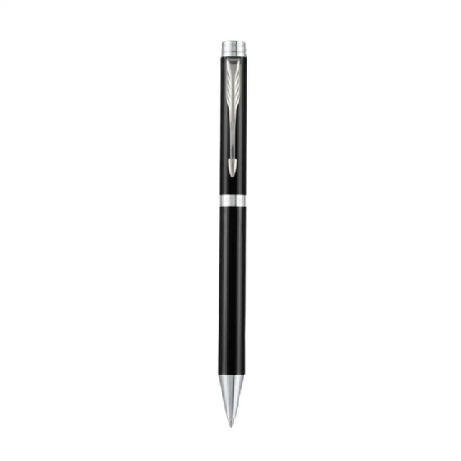 Parker Folio Standard Chrome Trim Ball Pen | Ink Colour - Blue - Black - Ball Pens