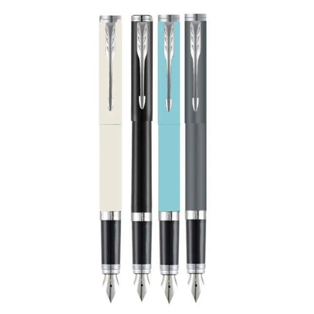 Parker Folio Standard Chrome Trim Fountain Pen - Fountain Pen