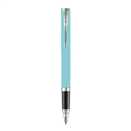 Parker Folio Standard Chrome Trim Fountain Pen - Sea Green - Fountain Pen