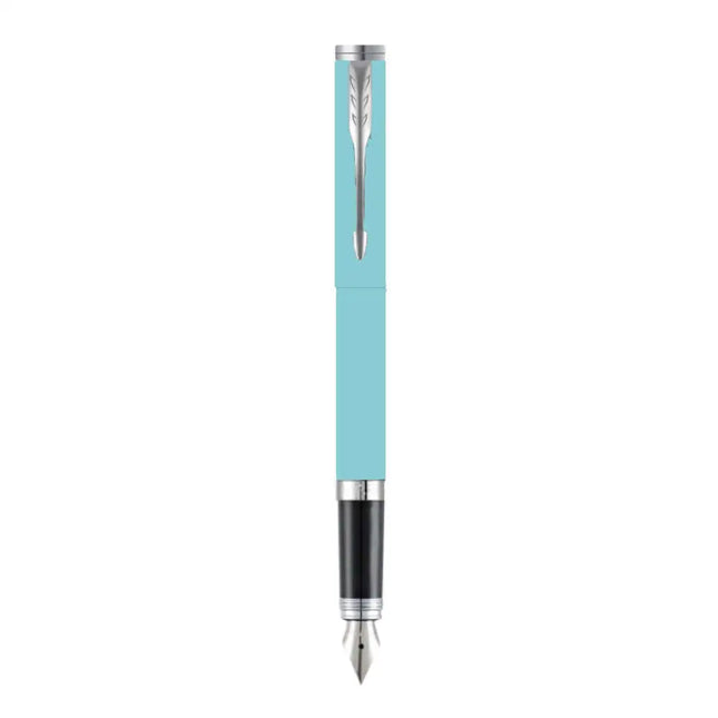 Parker Folio Standard Chrome Trim Fountain Pen - Sea Green - Fountain Pen