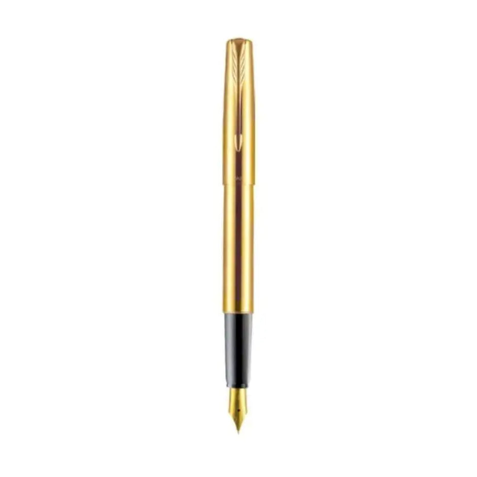 Parker Frontier Fountain Pen with Quink Converter - Gold / Gold Trim - Fountain Pen