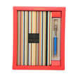 Parker Jotter Standard Ball Pen with A5 Pinstrip Diary Set - Light Blue - Gift Set
