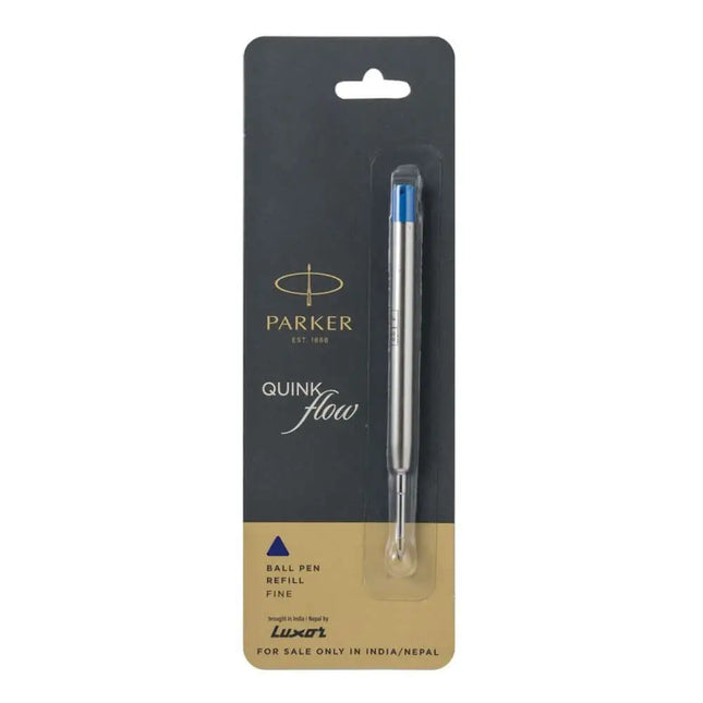 Parker Quink Flow Ball Pen Refill - Fine / Blue - Refills