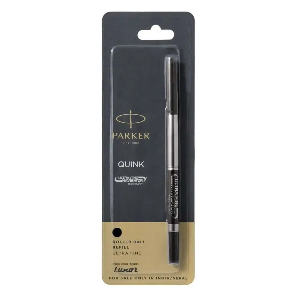 Parker Ultra Fine Navigator Roller Ball Refill package displaying ultra-fine tip rollerball pen refill.
