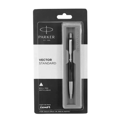 Parker Vector Standard Ball Pen | Ink Colour - Blue - Black - Ball Pens