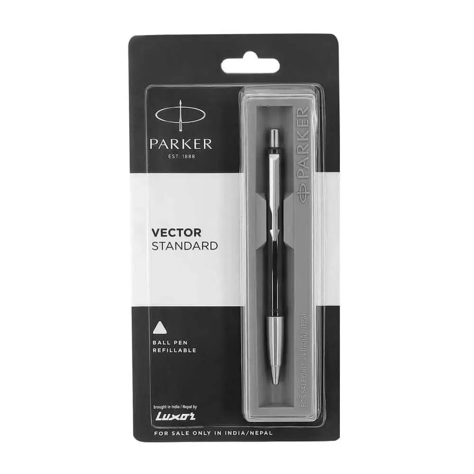 Parker Vector Standard Ball Pen | Ink Colour - Blue - Blue - Ball Pens